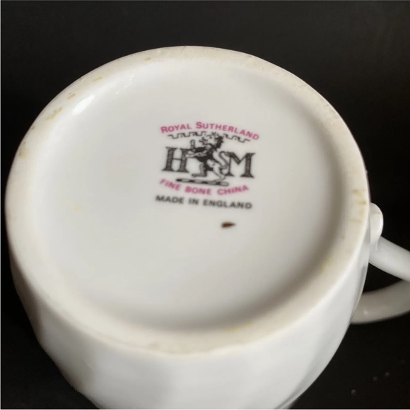 Royal Sutherland Fine Bone China Mug Floral NWOT - Picture 3 of 4